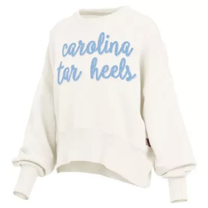 NCAA North Carolina Tar Heels Oversized Chelsea Waist Length Pullover Sweatshirt