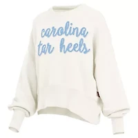 NCAA North Carolina Tar Heels Oversized Chelsea Waist Length Pullover Sweatshirt