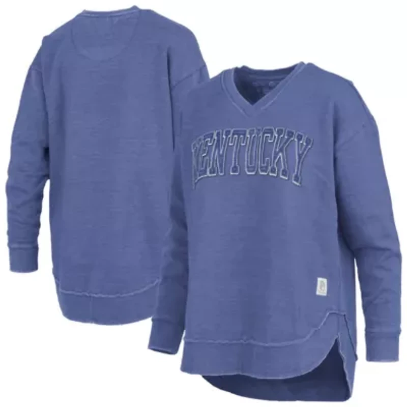 NCAA Kentucky Wildcats Westin Poncho V-Neck Pullover Sweatshirt