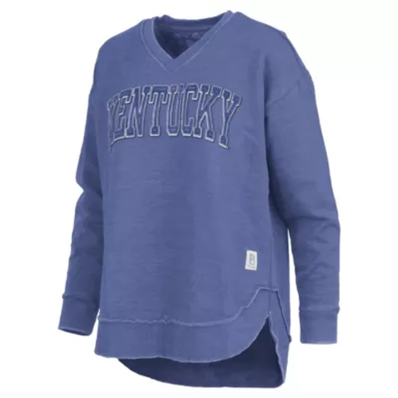 NCAA Kentucky Wildcats Westin Poncho V-Neck Pullover Sweatshirt