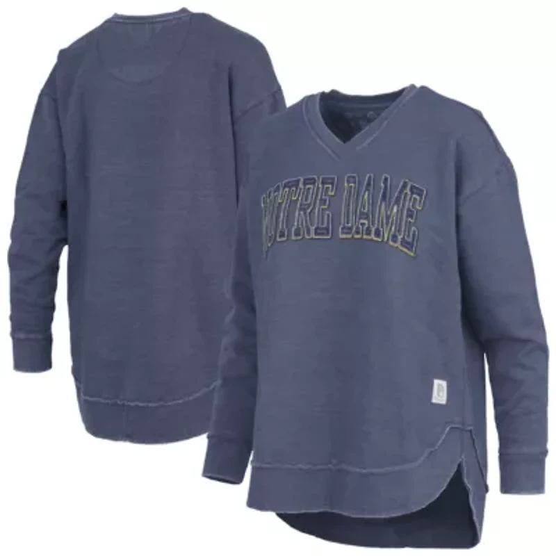 NCAA Notre Dame Fighting Irish Westin Poncho V-Neck Pullover Sweatshirt
