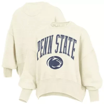 NCAA Penn State Nittany Lions Oversized Waist-Length Crewneck Sweatshirt
