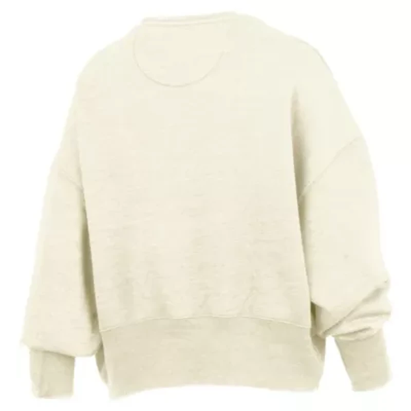 NCAA Clemson Tigers Oversized Waist-Length Crewneck Sweatshirt