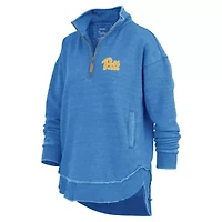 NCAA Pitt Panthers Northfork Sojourn Poncho Quarter-Zip Sweatshirt