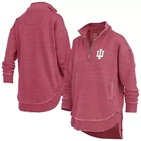 NCAA Indiana Hoosiers Northfork Sojourn Poncho Quarter-Zip Sweatshirt