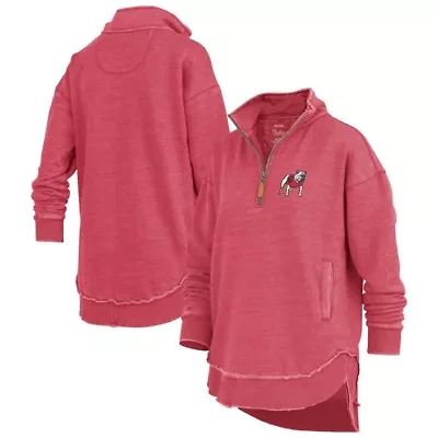 NCAA Georgia Bulldogs Northfork Sojourn Poncho Quarter-Zip Sweatshirt