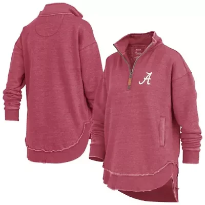 Alabama Crimson Tide NCAA Northfork Sojourn Poncho Quarter-Zip Sweatshirt