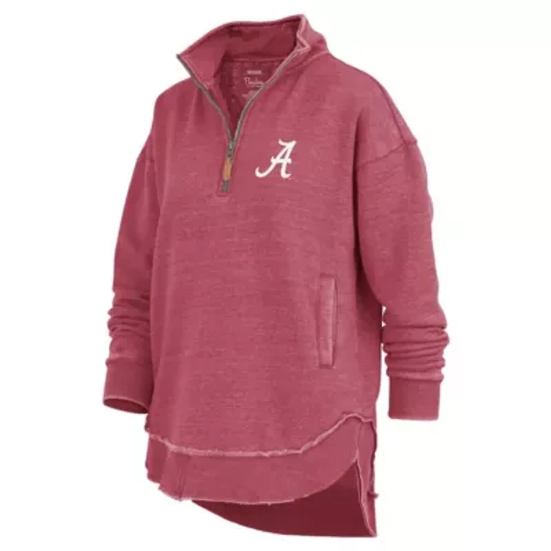 Alabama Crimson Tide NCAA Northfork Sojourn Poncho Quarter-Zip Sweatshirt