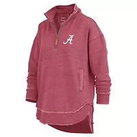Alabama Crimson Tide NCAA Northfork Sojourn Poncho Quarter-Zip Sweatshirt
