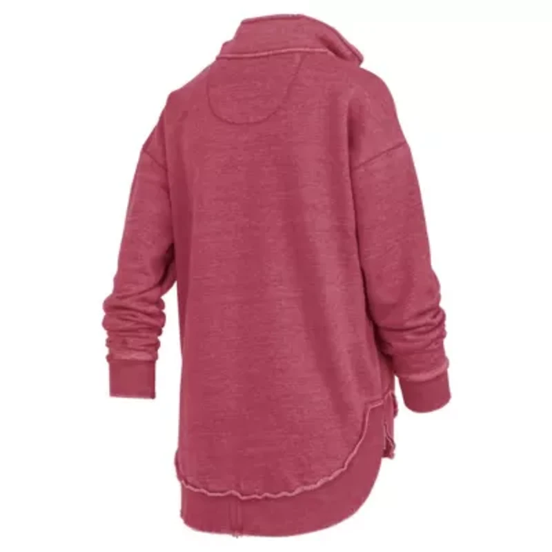 Alabama Crimson Tide NCAA Northfork Sojourn Poncho Quarter-Zip Sweatshirt