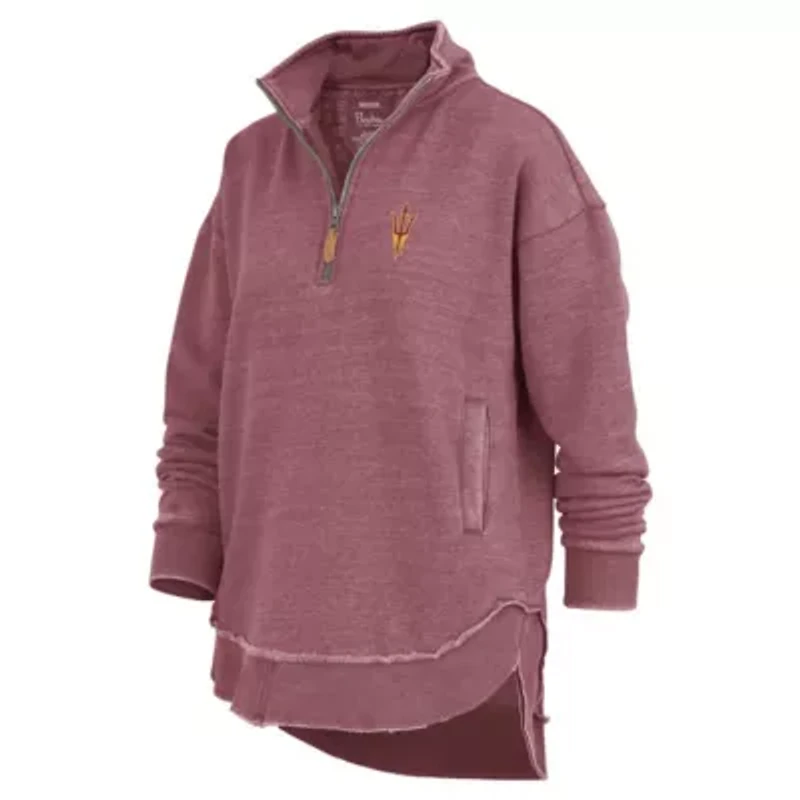 NCAA Arizona State Sun Devils Northfork Sojourn Poncho Quarter-Zip Sweatshirt