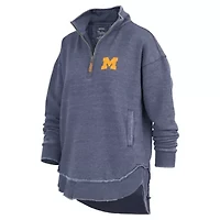 NCAA Michigan Wolverines Northfork Sojourn Poncho Quarter-Zip Sweatshirt