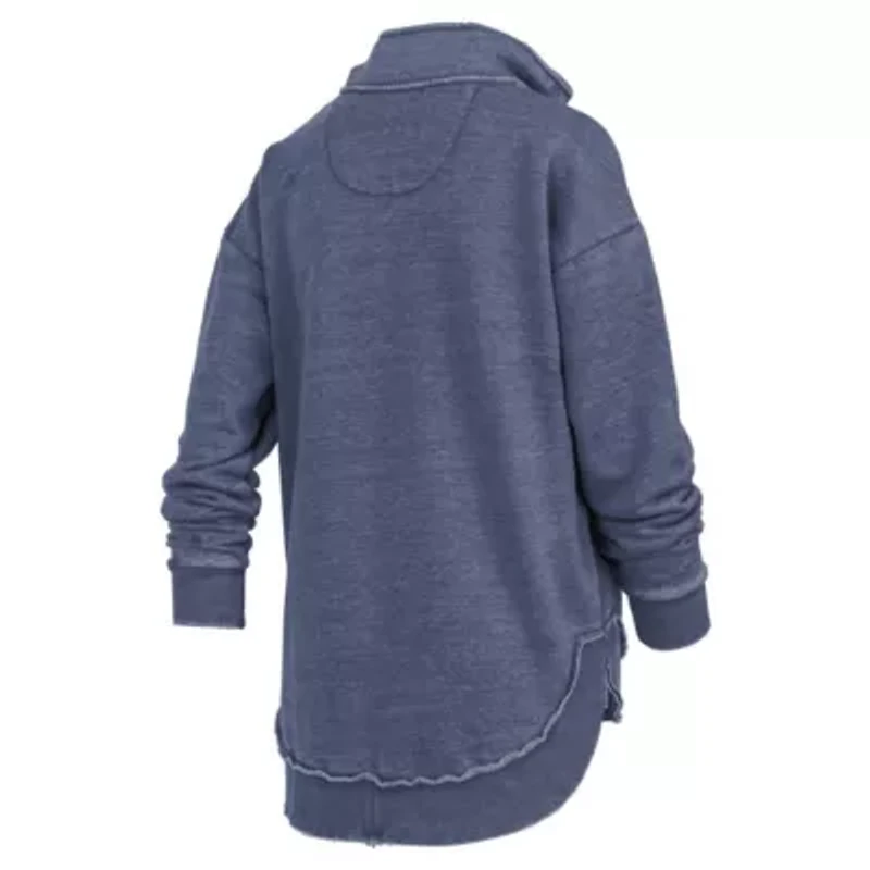 Connecticut Huskies NCAA UConn Northfork Sojourn Poncho Quarter-Zip Sweatshirt