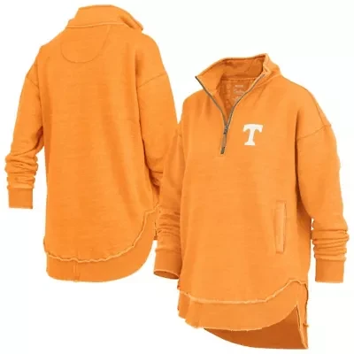 NCAA Tennessee Volunteers Northfork Sojourn Poncho Quarter-Zip Sweatshirt