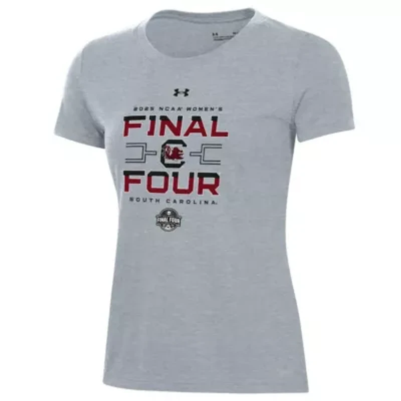 NCAA Under Armour South Carolina Gamecocks 2025 Basketball Tournament March Madness Final Four Regional s Locker Room T-Shirt