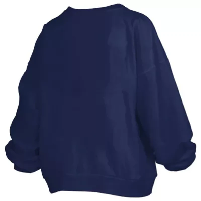 Connecticut Huskies NCAA UConn 2025 Basketball National s Janice Oversized Fleece Pullover Sweatshirt