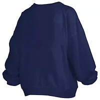 Connecticut Huskies NCAA UConn 2025 Basketball National s Janice Oversized Fleece Pullover Sweatshirt