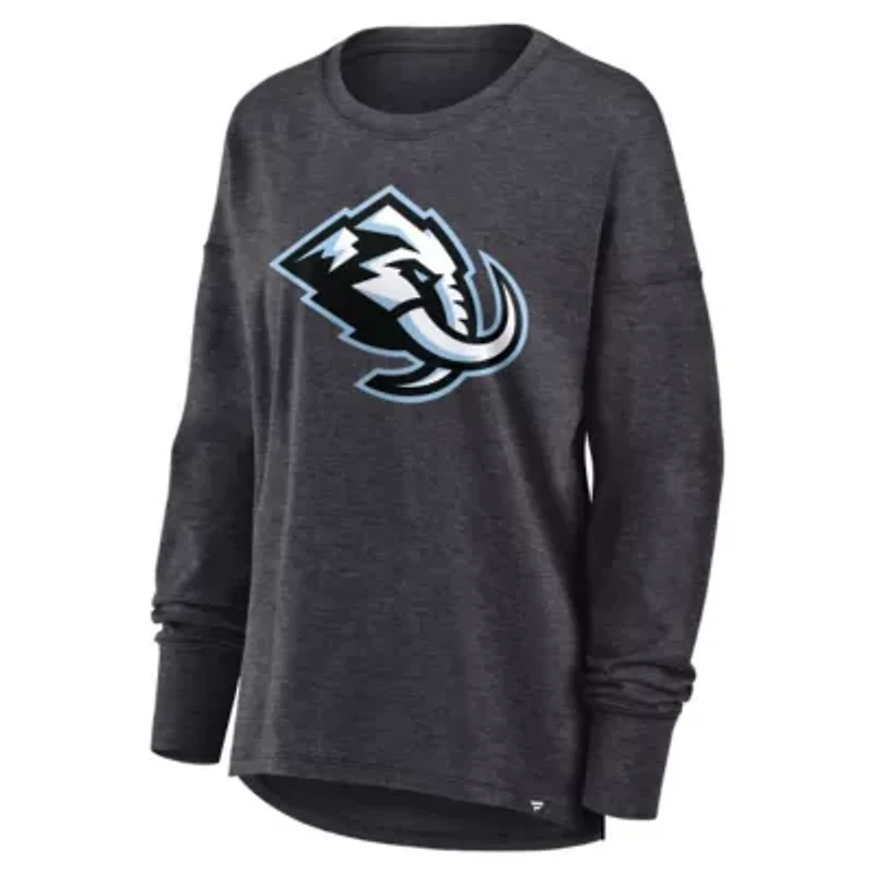 NHL Fanatics Utah Mammoth Primary Logo Legacy Long Sleeve T-Shirt