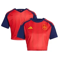 Soccer National Teams Spain Team FIFA x World Cup 2026 Home Cropped Replica Jersey