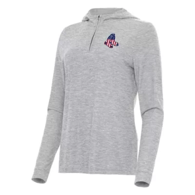 Boston Red Sox MLB Daybreak Quarter-Zip Hoodie