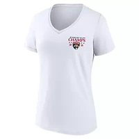 NHL Fanatics Florida Panthers 2025 Stanley Cup s Jersey Roster V-Neck T-Shirt