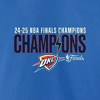 NBA Fanatics Oklahoma City Thunder 2025 Finals s Fast Break Hometown V-Neck T-Shirt