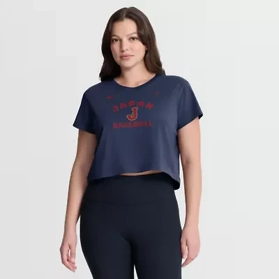 World Baseball Nike Japan 2026 Classic Mod Cropped T-Shirt