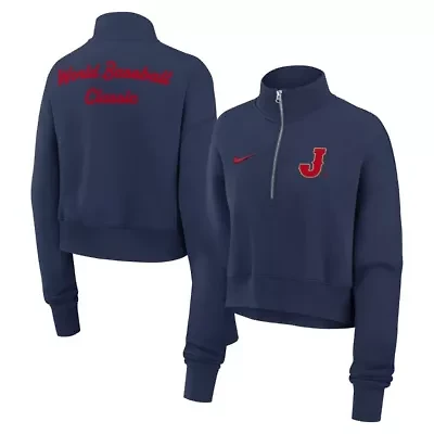 World Baseball Nike Japan 2026 Classic Phoenix Fleece Half-Zip Sweatshirt