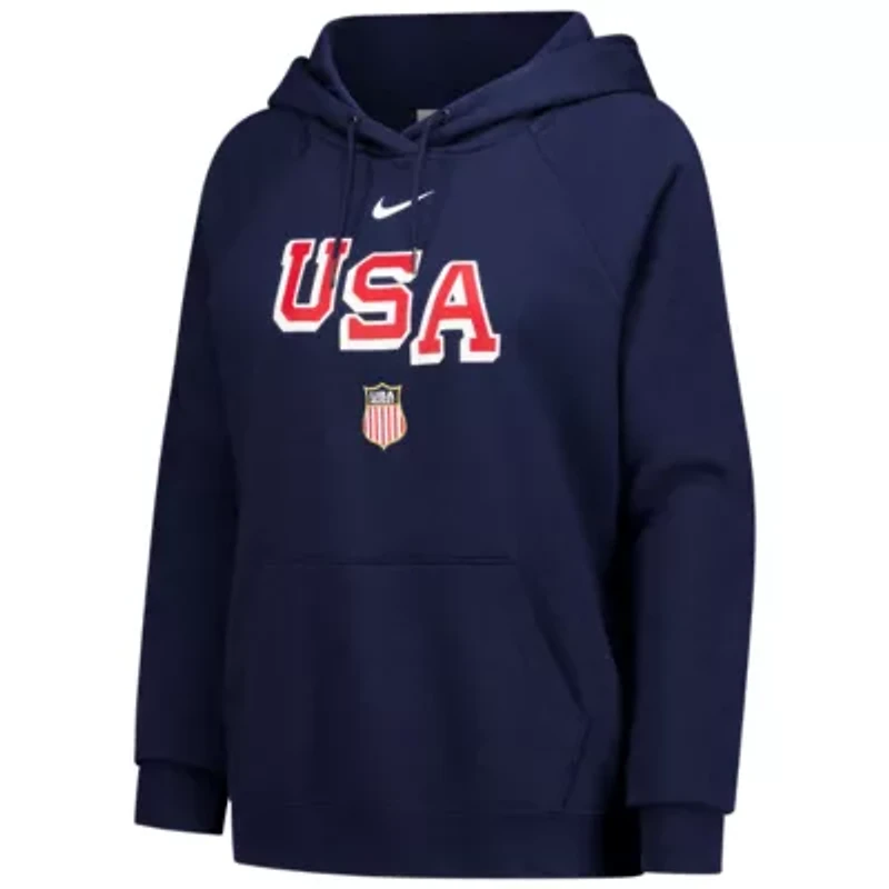 World Hockey Nike US Varsity Raglan Tri-Blend Hoodie