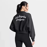 MLB Nike Los Angeles Dodgers Primetime Phoenix Fleece Half-Zip Sweatshirt