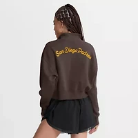 MLB Nike San Diego Padres Primetime Phoenix Fleece Half-Zip Sweatshirt