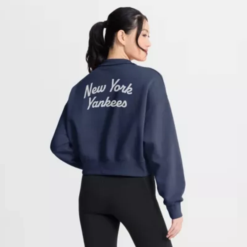 MLB Nike New York Yankees Primetime Phoenix Fleece Half-Zip Sweatshirt