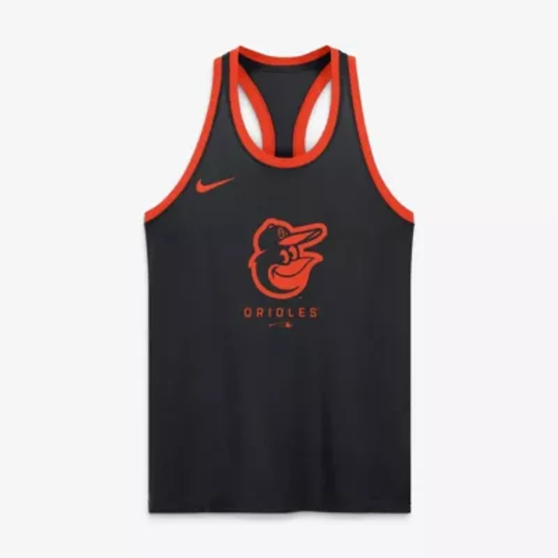 MLB Nike Baltimore Orioles Tri-Blend Dri-FIT Racerback Tank Top