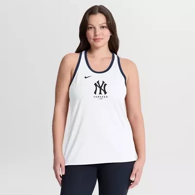 MLB Nike New York Yankees Tri-Blend Dri-FIT Racerback Tank Top