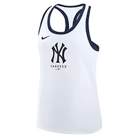 MLB Nike New York Yankees Tri-Blend Dri-FIT Racerback Tank Top