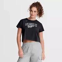MLB Nike Los Angeles Dodgers Mod Cropped T-Shirt