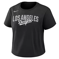 MLB Nike Los Angeles Dodgers Mod Cropped T-Shirt