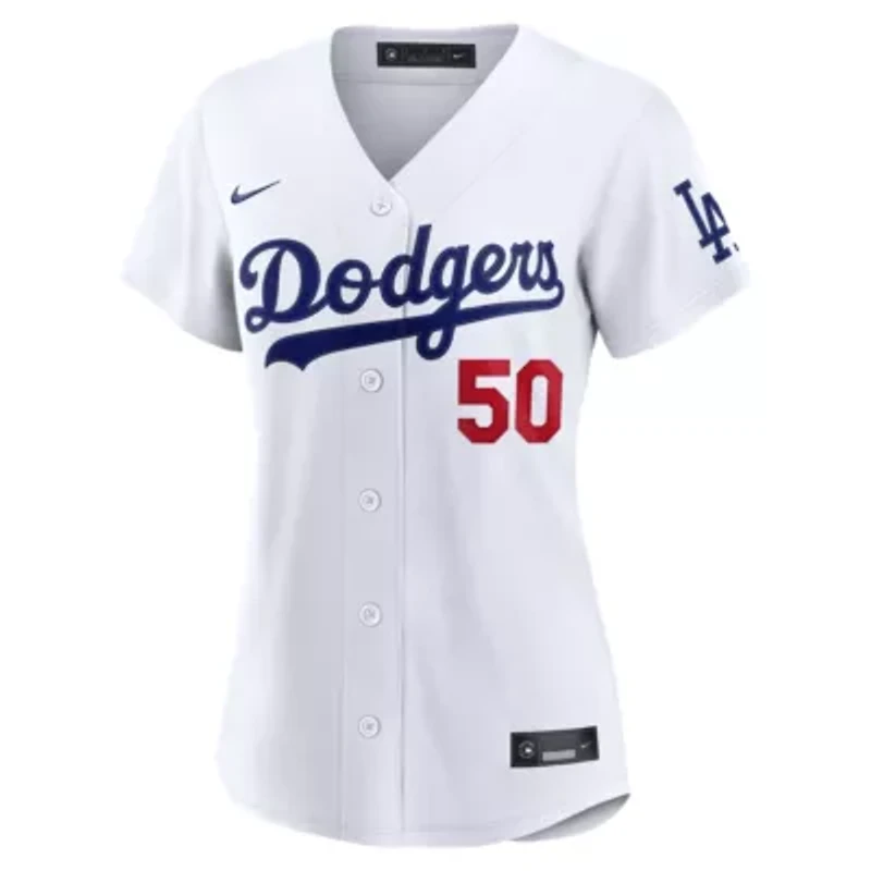 MLB Nike Mookie Betts Los Angeles Dodgers Home Stadium Jersey