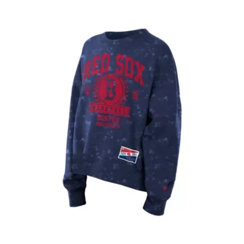 Boston Red Sox MLB Throwback Oversized Boxy Sweatshirt