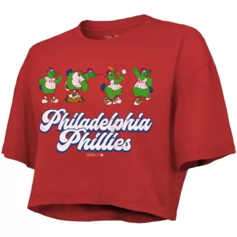 MLB Philadelphia Phillies Boxy Crop T-Shirt