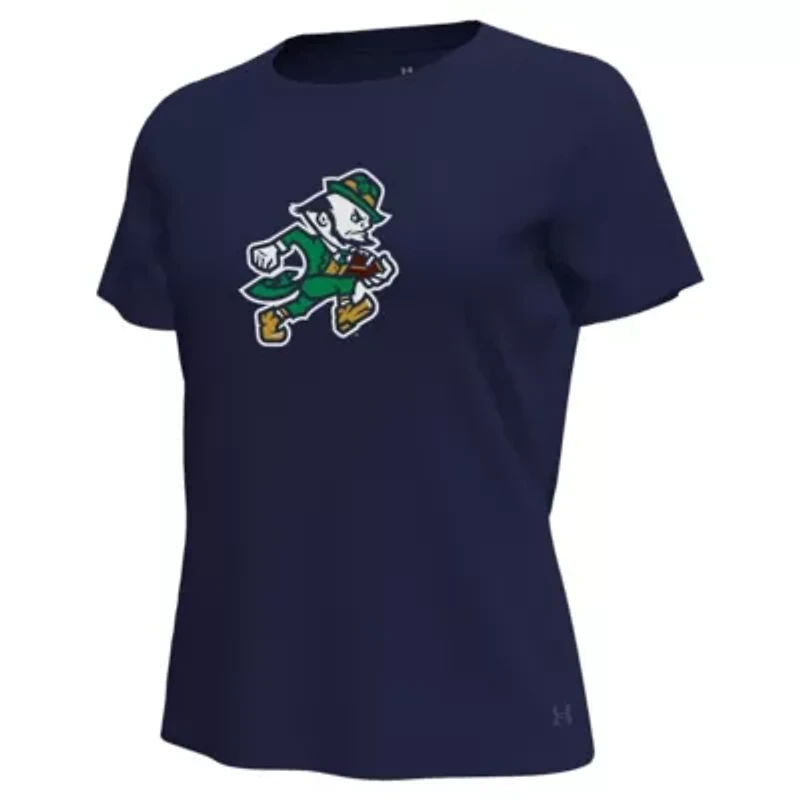 NCAA Under Armour Notre Dame Fighting Irish Leprechaun Tech Stretch T-Shirt
