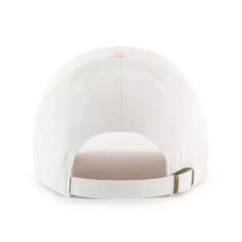 MLB White/Pink New York Yankees Gelato Two-Tone Clean Up Adjustable Hat