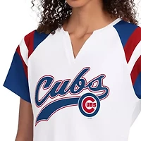 MLB Chicago Cubs Game On Notch Neck Raglan T-Shirt
