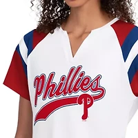 MLB Philadelphia Phillies Game On Notch Neck Raglan T-Shirt