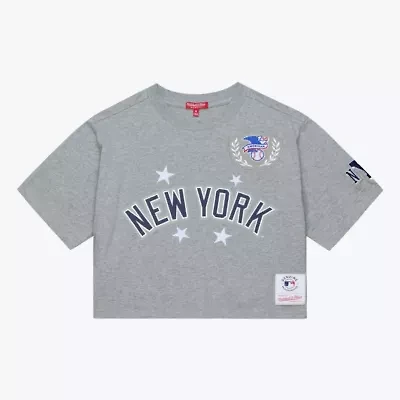 MLB New York Yankees Pep Rally Cropped Boxy T-Shirt