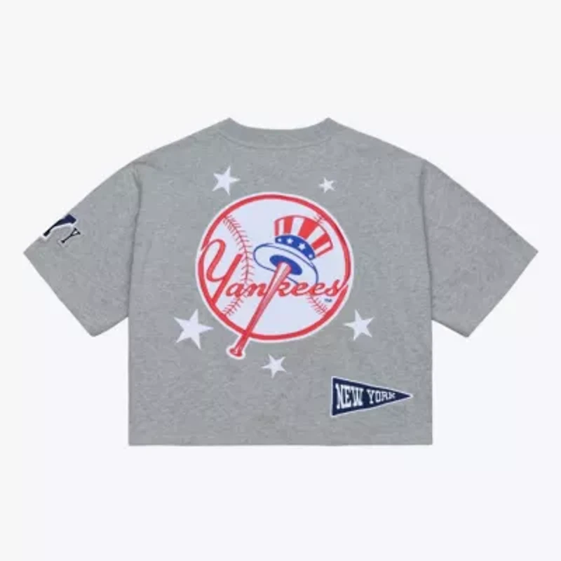 MLB New York Yankees Pep Rally Cropped Boxy T-Shirt