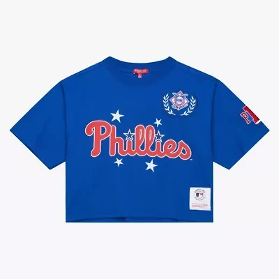 MLB Philadelphia Phillies Pep Rally Cropped Boxy T-Shirt