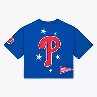 MLB Philadelphia Phillies Pep Rally Cropped Boxy T-Shirt