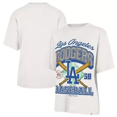 MLB x Lane Sand Los Angeles Dodgers Crossover Base Foundation T-Shirt