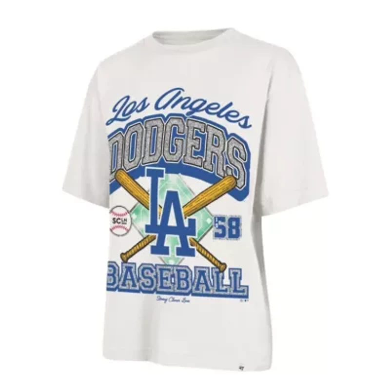 MLB x Lane Sand Los Angeles Dodgers Crossover Base Foundation T-Shirt